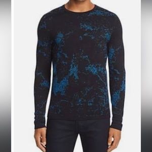 Hugo Boss Snowy Long Sleeve Mens Sweater medium Blue